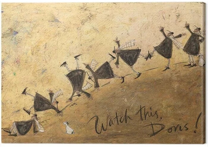 Принти на полотні Sam Toft - Watch This, Doris!