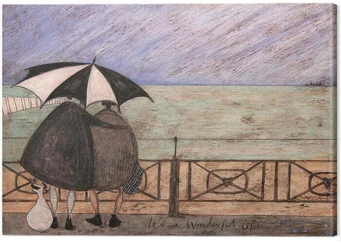Принти на полотні Sam Toft - It‘s a Wonderful Life