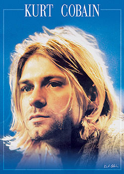 Poster Kurt Cobain - clouse up / face