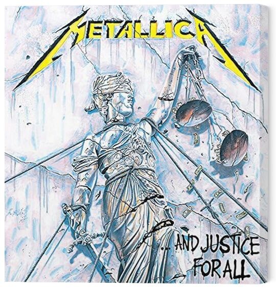 Canvas Wall Art Metallica - Justice For All | Canvas Prints Canvas Wall Art Metallica - Justice For All | Canvas Prints