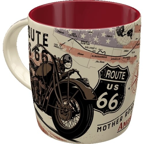 Чаша Route 66 - Bike Map