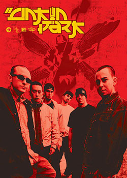 Poster Linkin Park - group and logo | Wall Art | 3+1 FREE