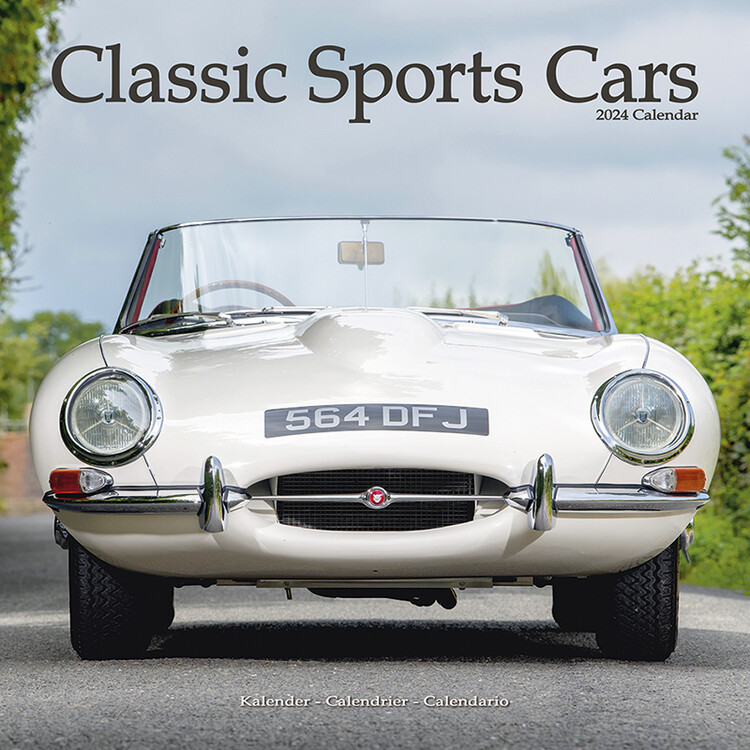 Календар 2027 Classic Sports Cars
