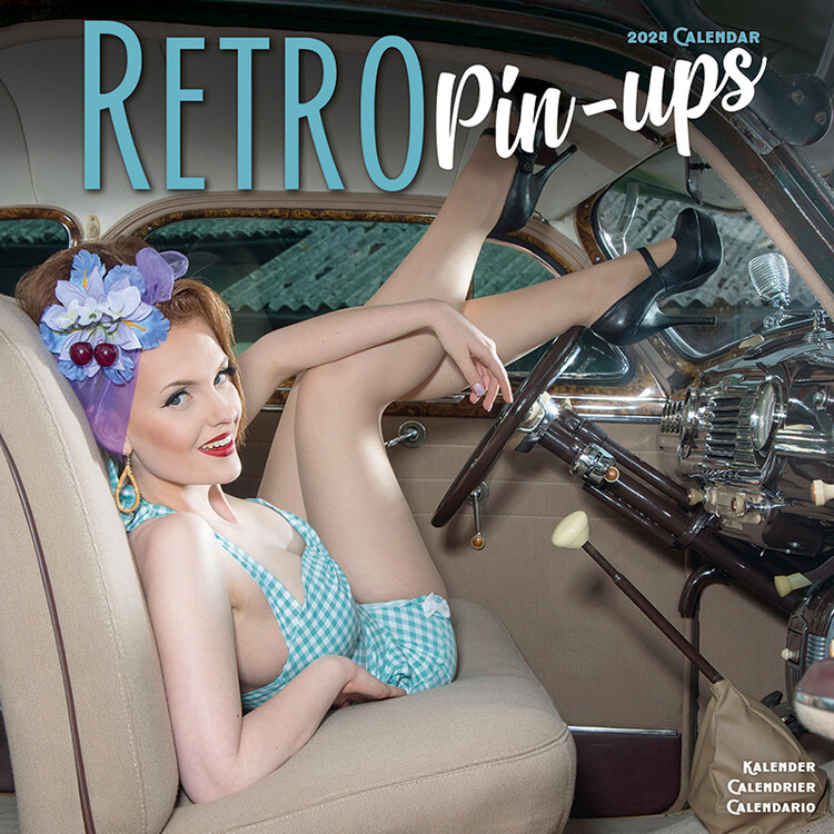 Calendar 2024 Retro Pin Ups