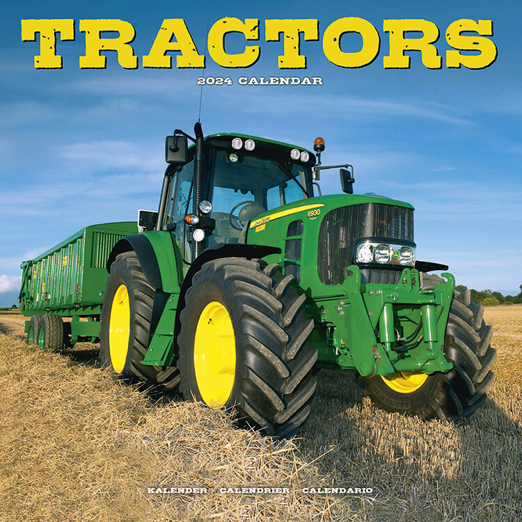 Календар 2027 Tractors
