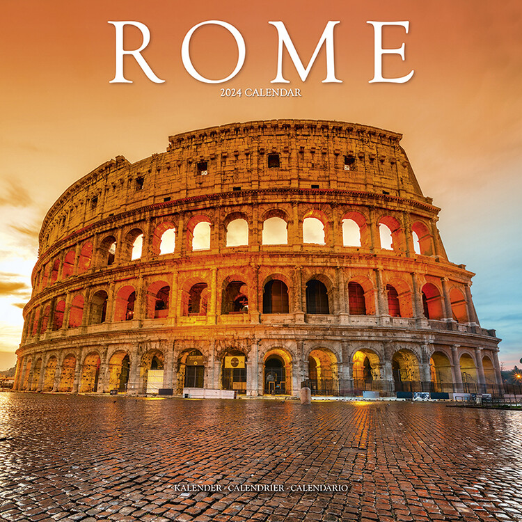 Календар 2027 Rome