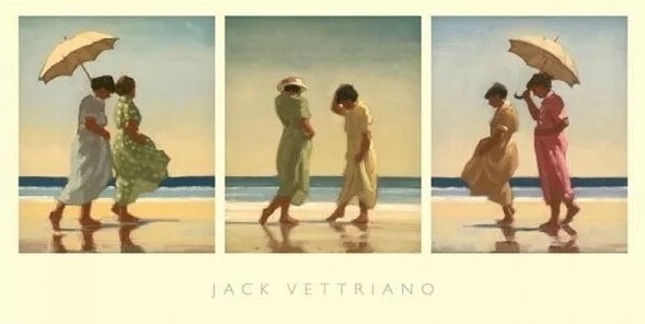 Художествен печат Summer Days Triptych