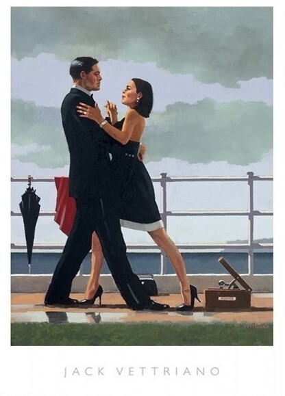 Εκτύπωση τέχνης Jack Vettriano - Anniversary Waltz