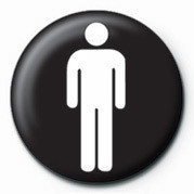 Crachá MALE SIGN