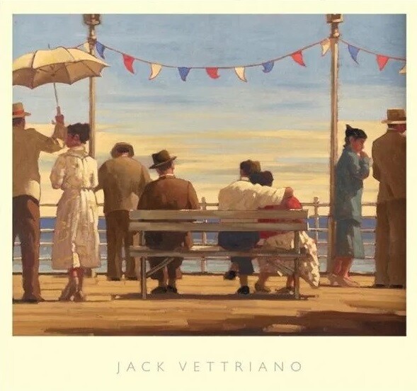 Художествен печат The Pier