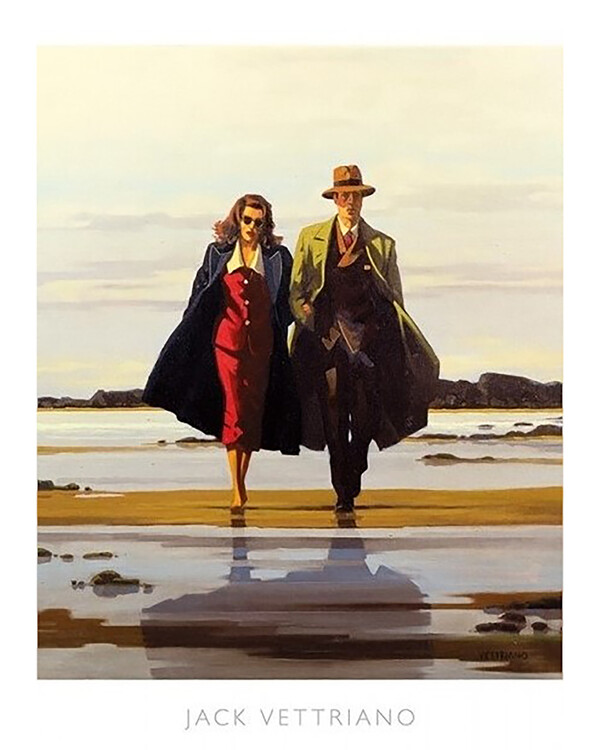 Jack Vettriano - The Road To Nowhere Картина