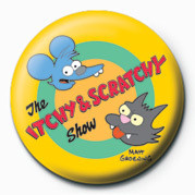Značka THE SIMPSONS - itchy & scratchy