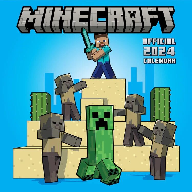 Календар 2027 Minecraft