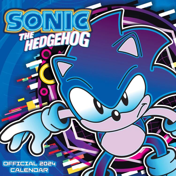Calendar 2027 Sonic the Hedgehog
