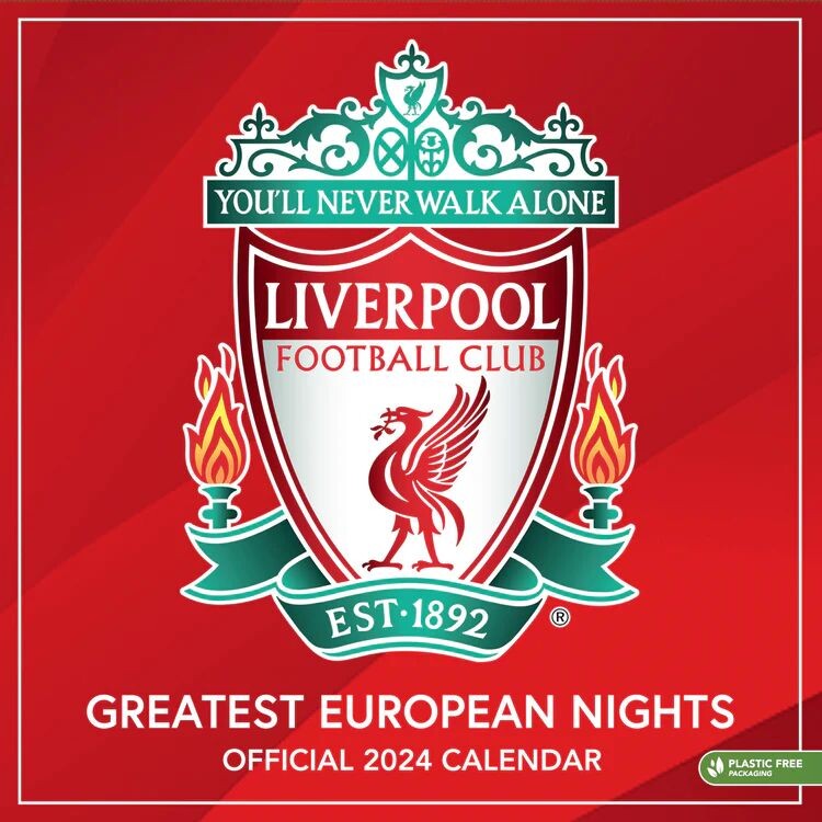 Календар 2027 Liverpool - Greatest European Nights