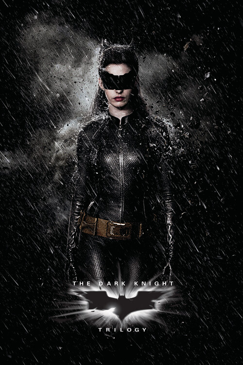 Плакат The Dark Knight Trilogy - Catwoman