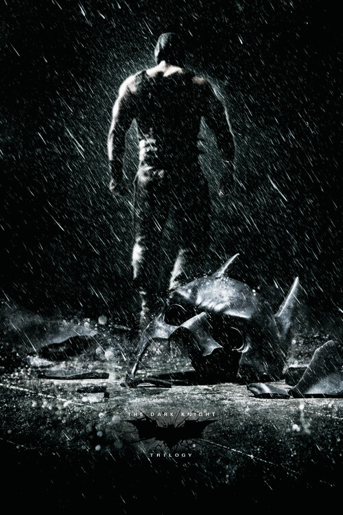 Плакат The Dark Knight Trilogy - Rain