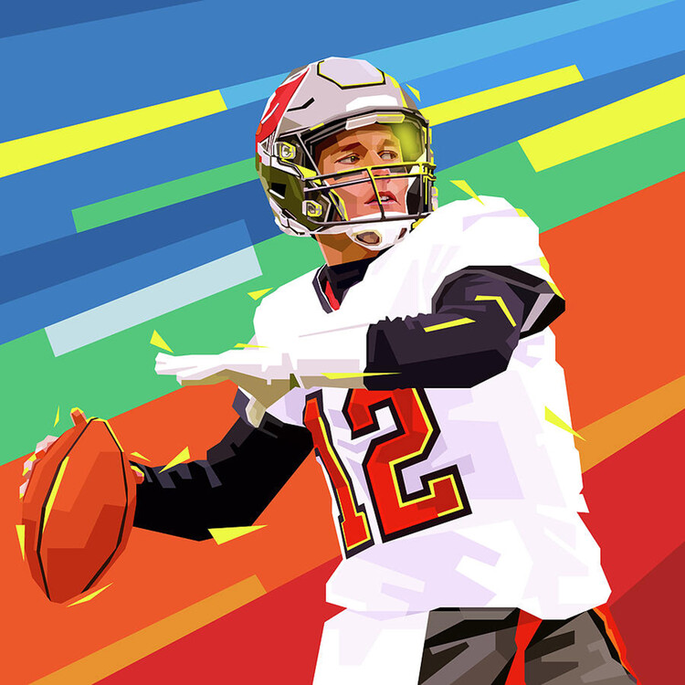 Плакат Pop Art Sportsman