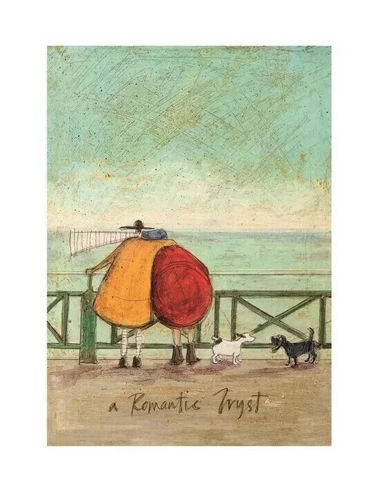 Taidejuliste Sam Toft - A Romantic Tryst
