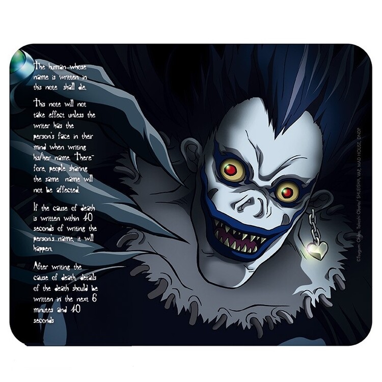 Mouse pad Death Note - Ryuk