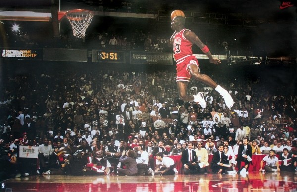 Плакат Michael Jordan - Slam Dunk Contest