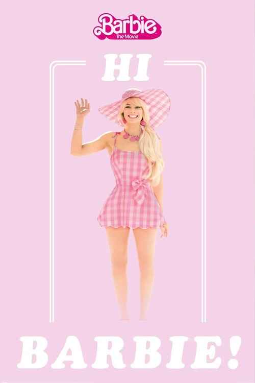 Плакат Barbie Movie - Hi Barbie