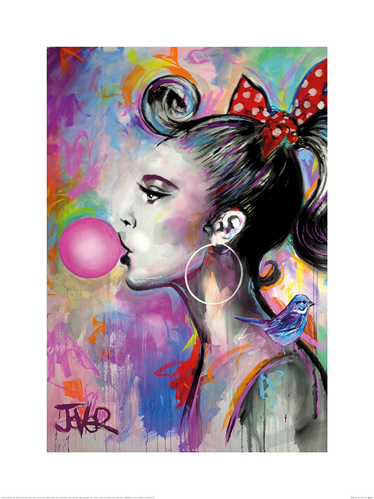 Loui Jover - Bubble Girl Картина