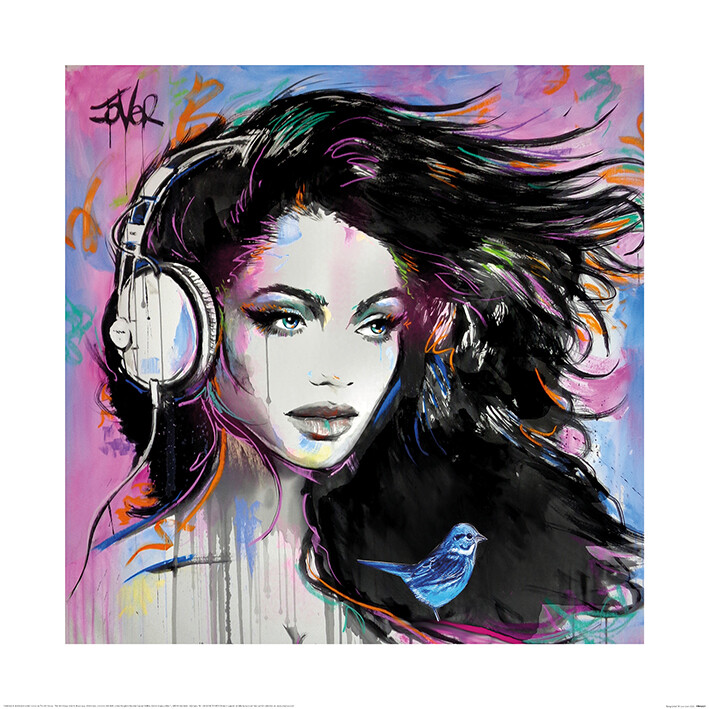 Художествен печат Loui Jover - Song Lines