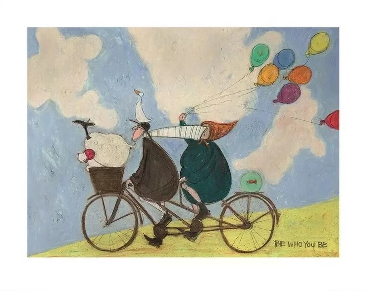 Sam Toft - Be Who You Be Картина