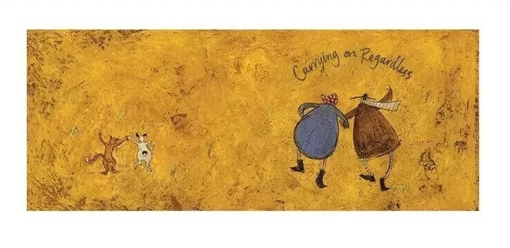 Sam Toft - Carrying on Regardless II Картина