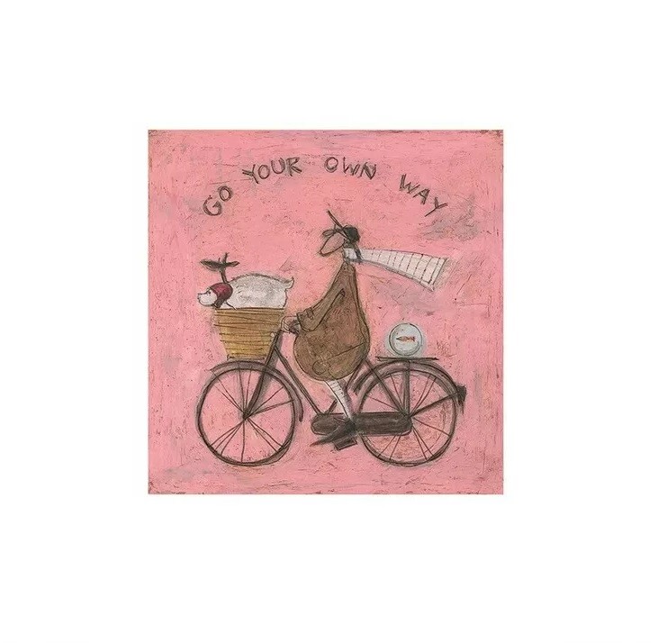 Umetniški tisk Sam Toft - Go Your Own Way