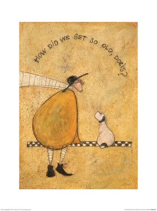 Art Print Sam Toft - How Did We Get So Old, Doris?