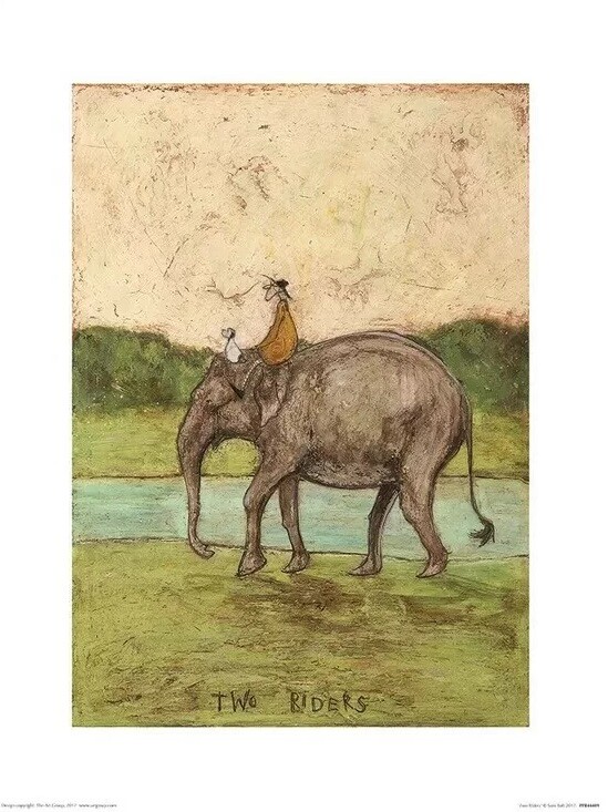 Sam Toft - Tow Riders Картина