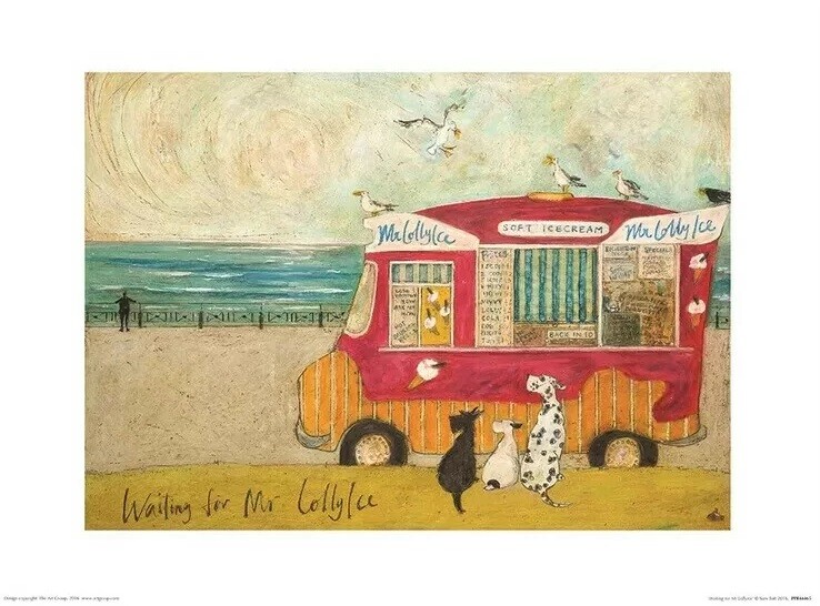 Sam Toft - Waiting for Mr Lollyice Картина
