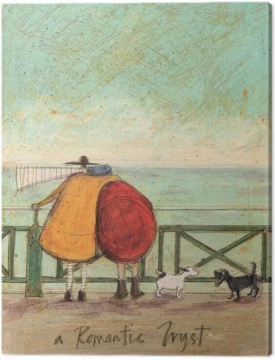 Принти на полотні Sam Toft - A Romantic Tryst
