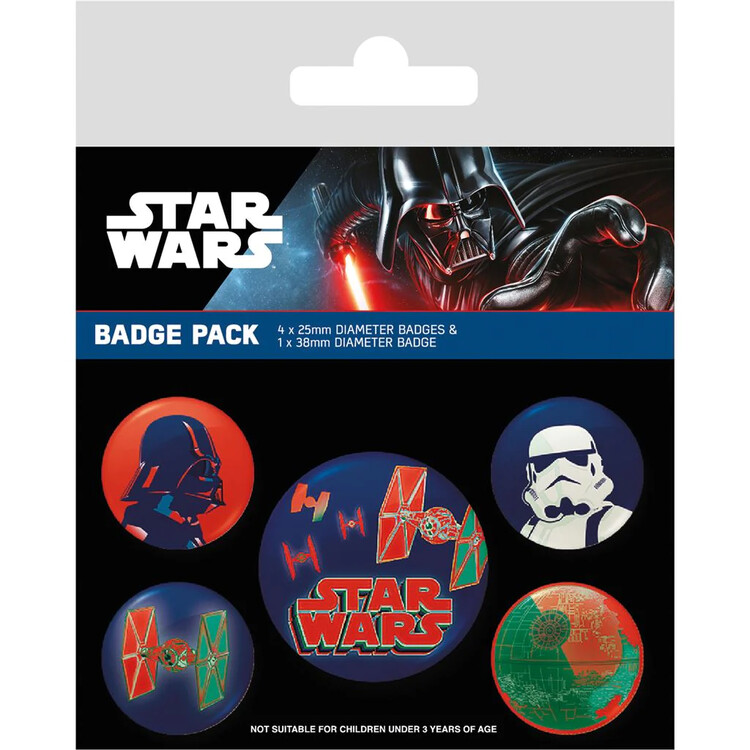 Conjunto de crachás Star Wars - Digital Moonlight