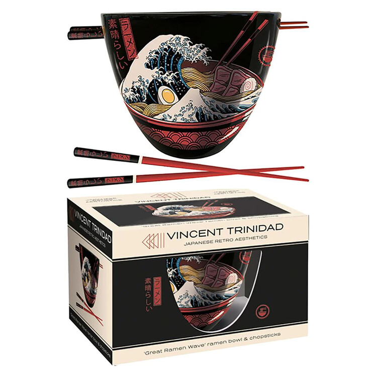 Ramen set Vincent Trinidad - Great Ramen Wave
