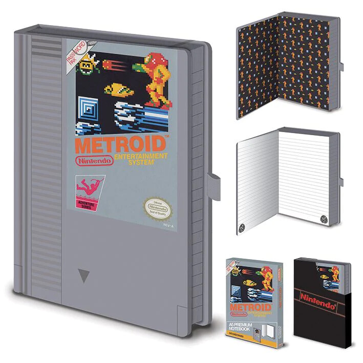 Σημειωματάριο Nintento - NES Metroid