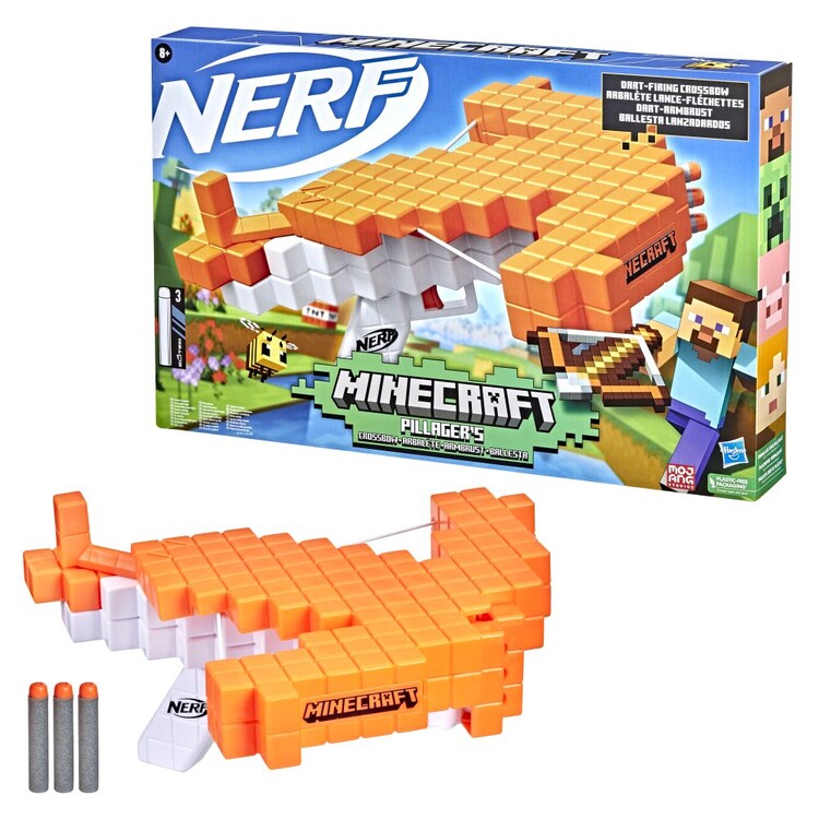NERF Minecraft - Pillager's crossbow
