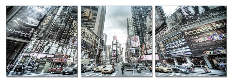 New York - Times Square Mounted Art Print