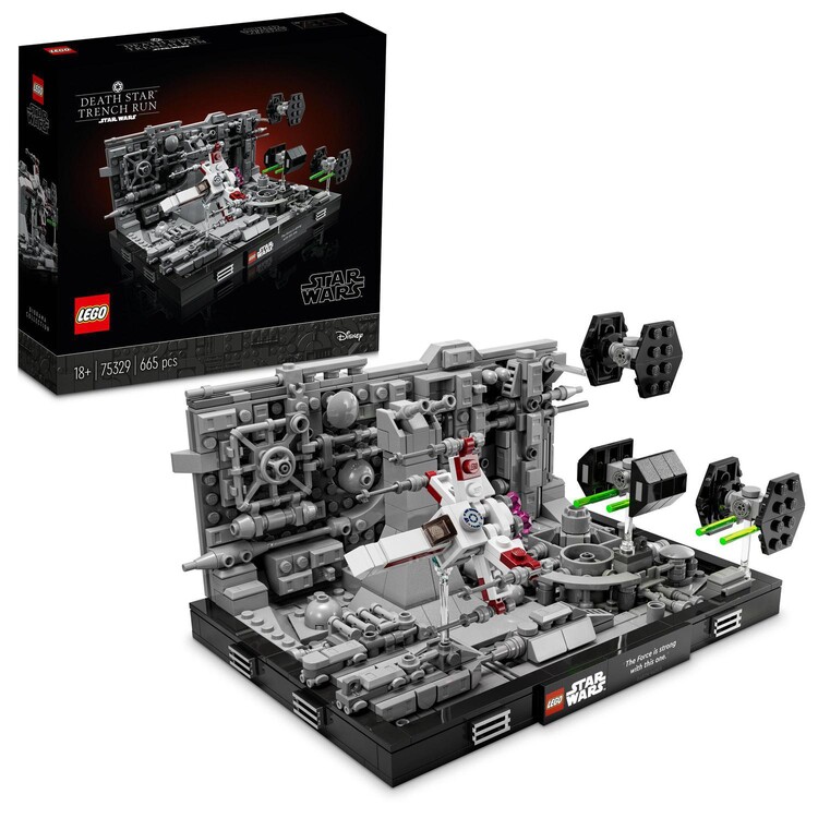 LEGO Star Wars - Death Star Attack Diorama 75329