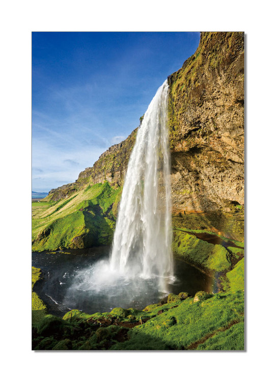 Iceland - Waterfall in Iceland Slika