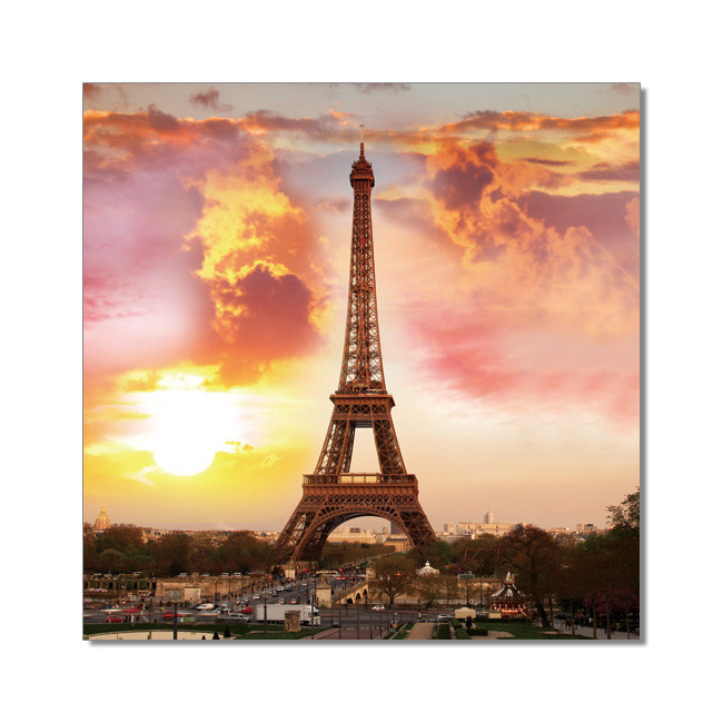 Τοποθετημένη εκτύπωση έργου τέχνης Paris - Eiffel tower