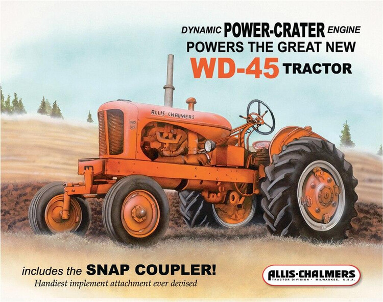 Metallikyltti ALLIS CHALMERS - wd45