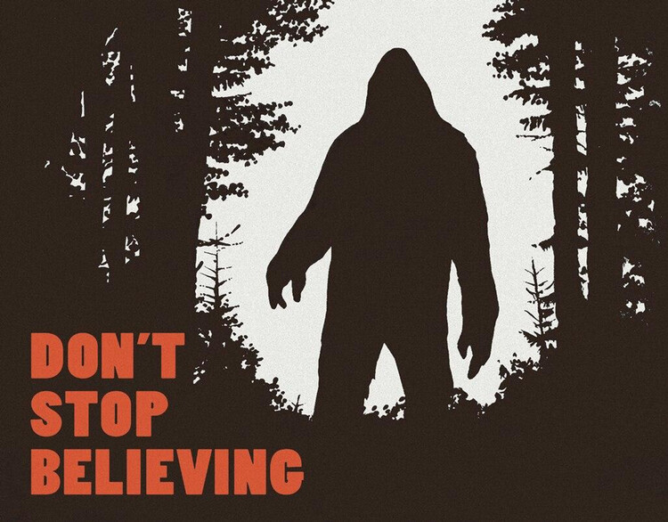 Mеталеві знак Don't Stop Believing