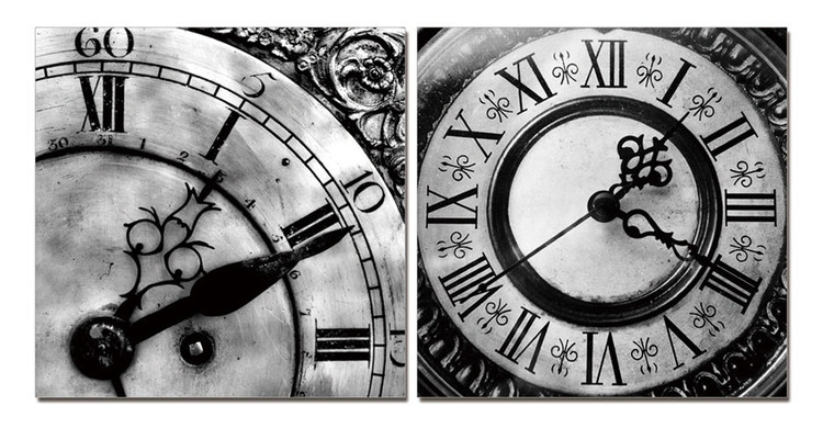 Designer clocks (B&W) Slika