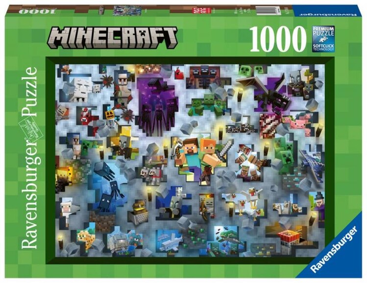 Πъзели Minecraft Challenge