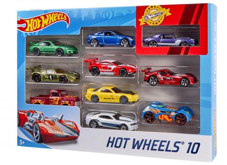 Hot Wheels - English 10-pack