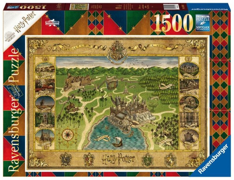 Παζλ Harry Potter: Map of Hogwarts