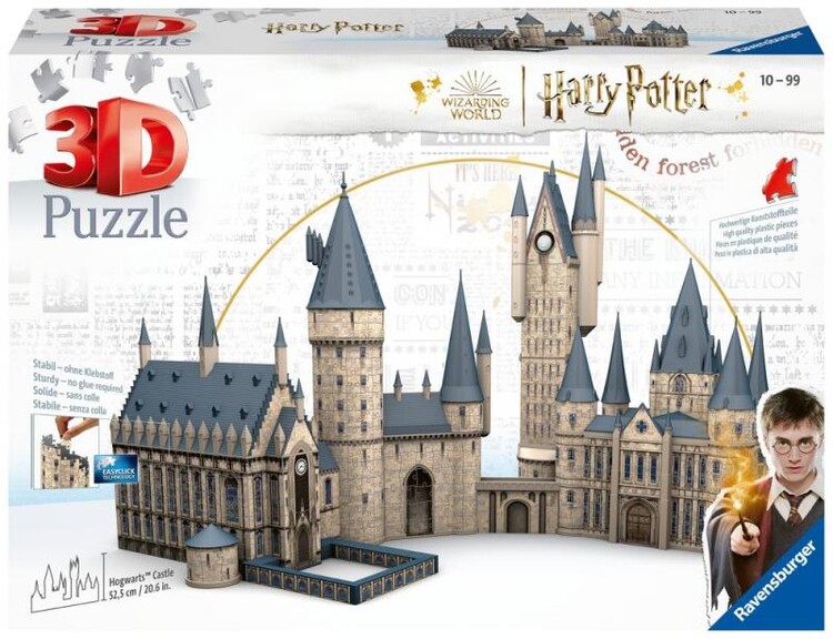 Παζλ Harry Potter: Hogwarts Castle - Great Hall and Astronomy Tower 2-in-1